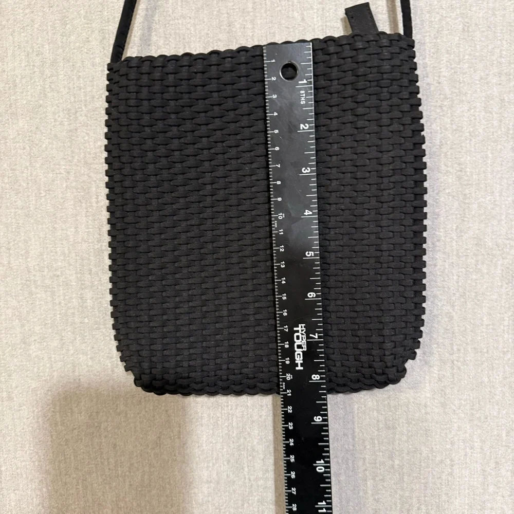 Nine West Woven Black Shoulder Bag‎